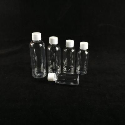 Pet Screw Cap Transparent Plastic Bottle for Packaging
