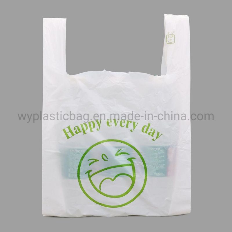 Plastic Vest Type Carrier Bag Mainly for Australia and UK