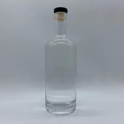 Frosted Super Flint 700ml Empty Bottles 750ml Vodka Glass Bottle Glass Liquor Bottles for Sale