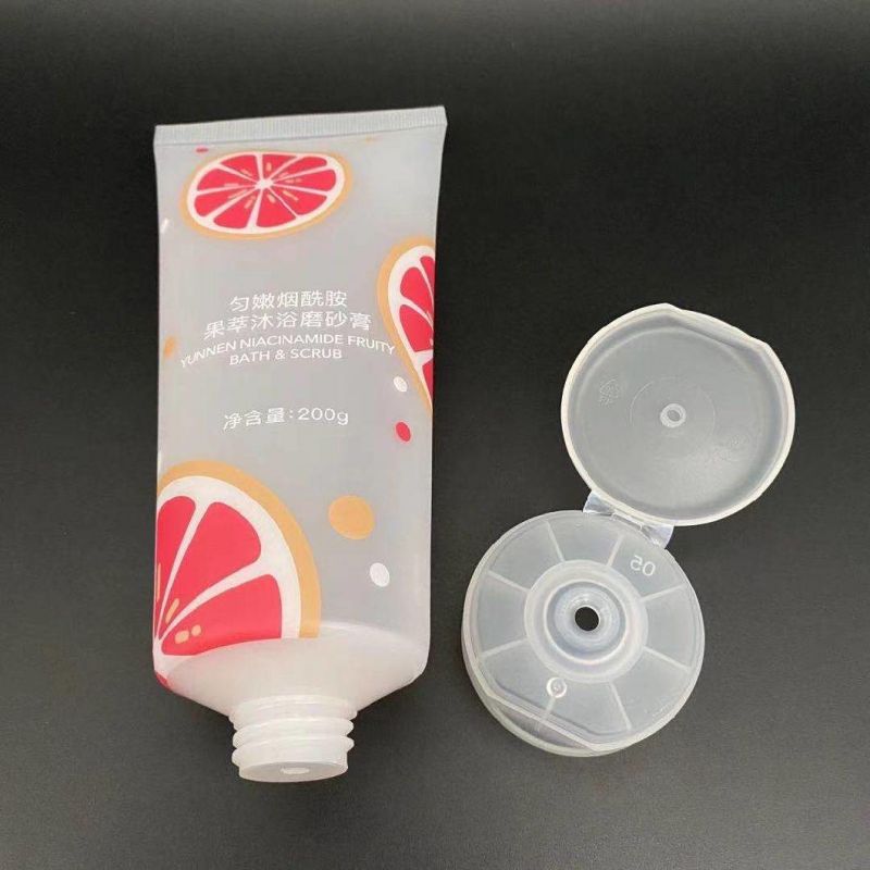 120ml Bright-Coloured Offset Printing on Cosmetic Packaging Tube Body for Shower