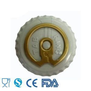 White Color Easy Open Cap for Beer Cap
