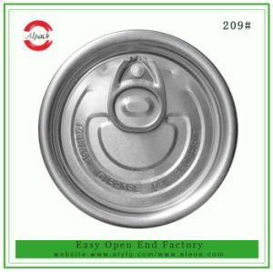 209# Aluminium Pet Can Easy Open Lid