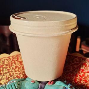 100% Biodegradable Paper Tea Bottle Coffee Cup Lid