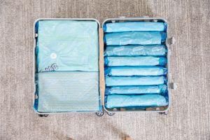 Travel Compressed Vacuum Plastic Bag Clothes Airtight Vacuum Storage Bags Space Saver Home Space Saving