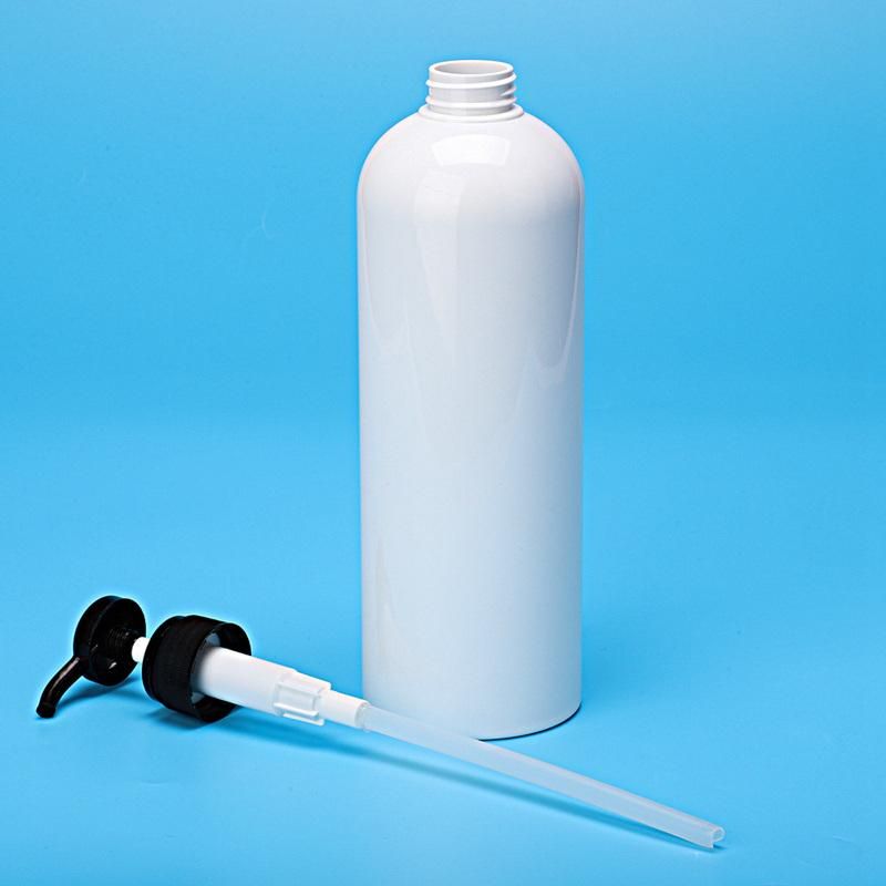Cosmetic Black 33mm Lotion Pump Cap Dispenser for Hand Sanitizer (BP040-1)