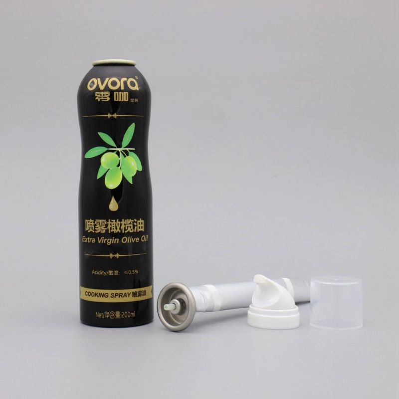 High Quality Aluminum Aerosol Can with Bag on Valve and Actuator for Pepper Spray