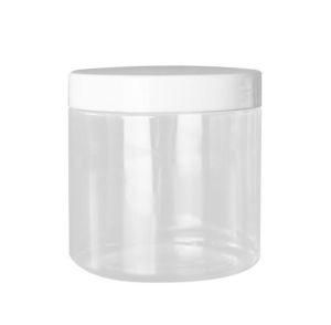 450ml Plastic Pet Cosmetic Cream Jar with Plastic Screw Cap