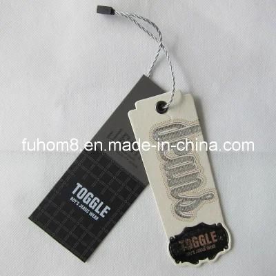 Paper Hang Tag with String for Garment