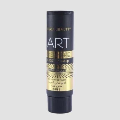 Custom Printed Metal Cosmetic Packaging Tubes Hand Cream Squeeze Aluminum Tube Refillable Toothpaste Tube