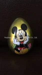 OEM Cute Easter Egg Tin Box Metal Tin Egg for Candy