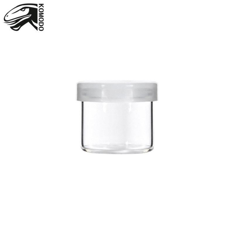 China Supplier Food Grade Latest 6ml Clear Glass Jar