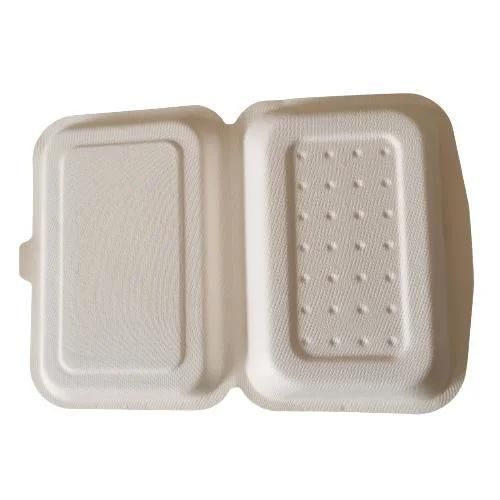 Bagasse Biodegradable Disposable Take Away Fast Food Packaging for Restaurant