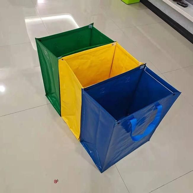 3-in-1 PP Woven Plastic Garbage Bag Set