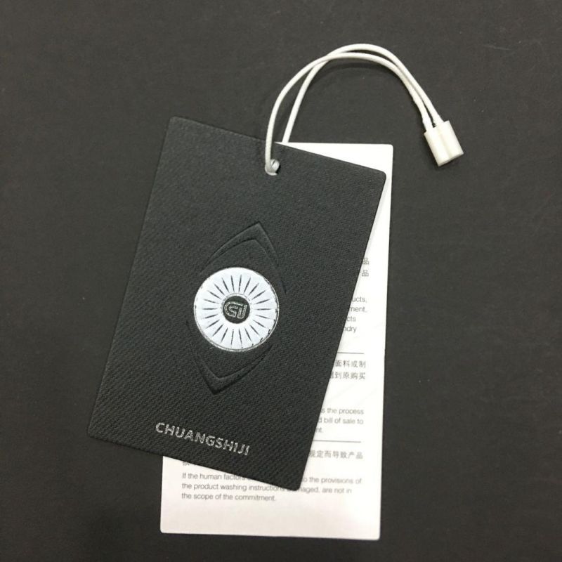 OEM Paper Label Hangtag for Clothing China