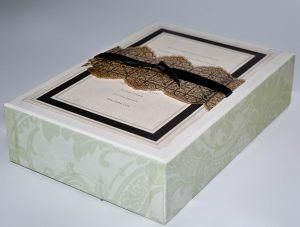 High Quality Box with Envelope Insert