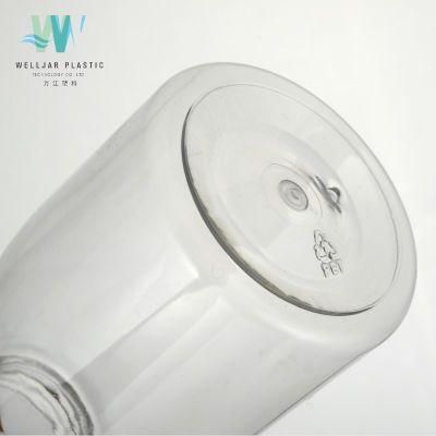 400ml Screen Printing Round Facial Cleanser Cosmetic Bottle
