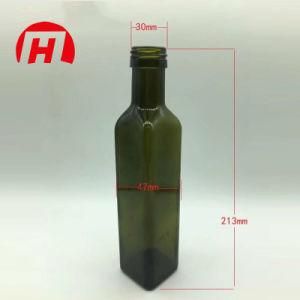 Trade Assurance Accept OEM Glass 260ml Olive Oil Bottle