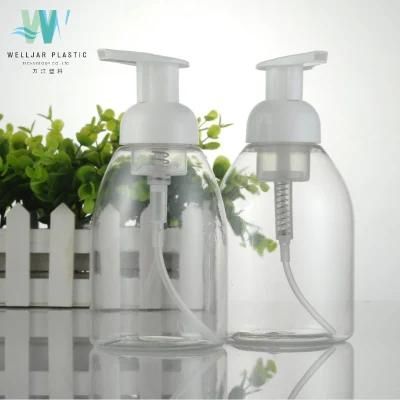 Customized Color Facial Cleanser Plastic Bottle with PP Pump
