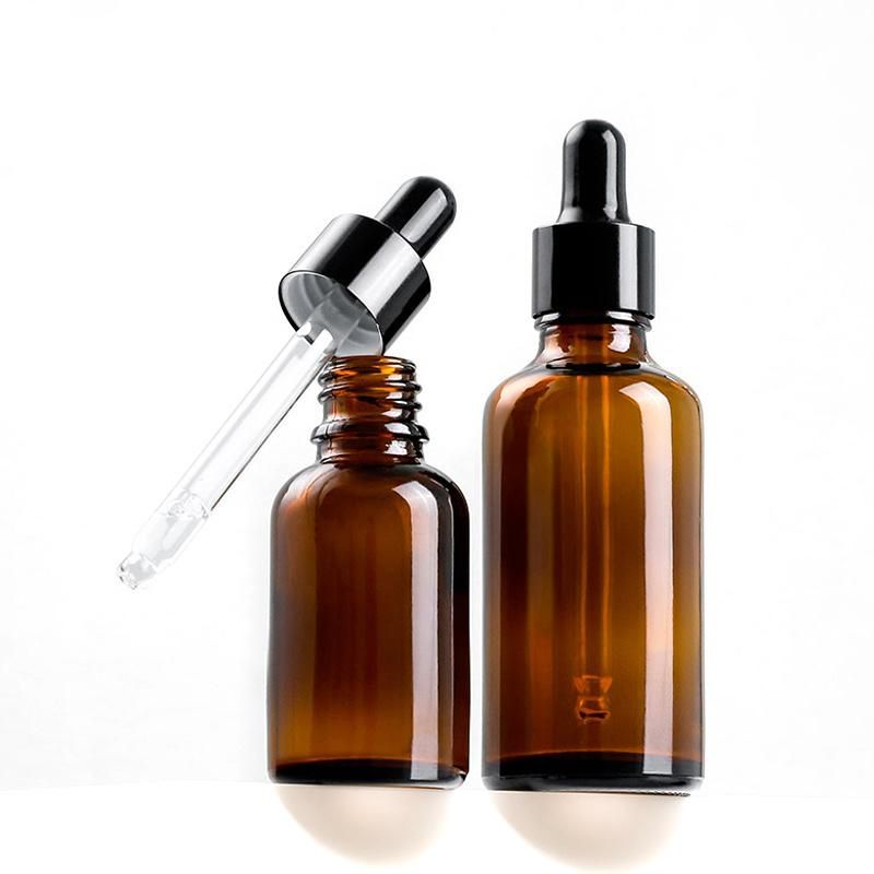 18/415 20/410 Aluminum Dropper Plastic Cap for Cosmetic Packaging