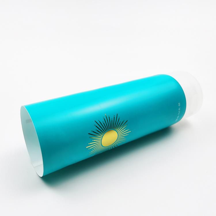 New Design Plastic Small Capacity Sample Sack Cosmetic Tube Packaging with Flip Top Cap