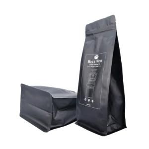 Printing Packaging Custom Plastic Ziplock Coffeetea Snack Zipper Stand up Zip Lock Aluminum Foil Tea Coffee Bag