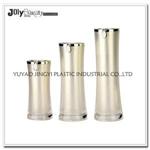 Clear Round Cosmetic Plastic Bottle Plastic Cosmetic Bottle Cosmetic Packaging Bottle