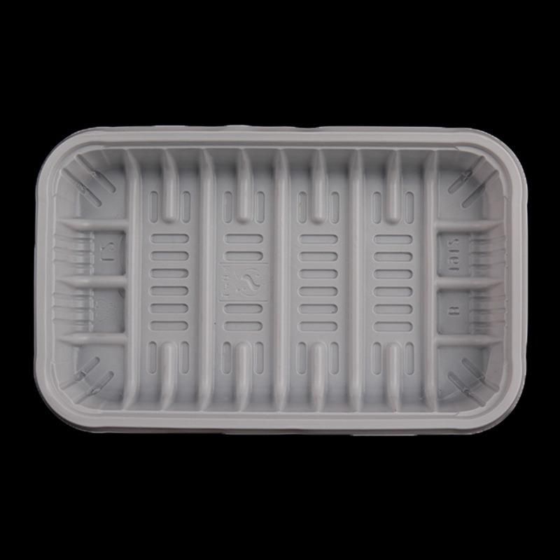 White Plastic PP/PET/PVC Blister Plat Bottom Tray Food Fruit Display Tray Packaging Box
