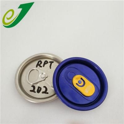 Easy Peel Ring Pull Can Beverage Lid 53mm