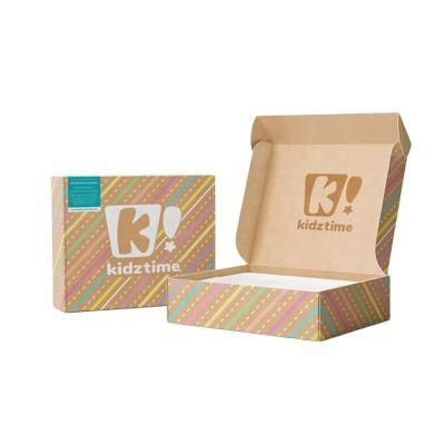 Customize Corrugated Cardboard Shipping Mailer White Tab Locking Mailer Box