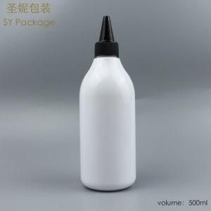 500ml Plastic Pet Bottle with Screw off Nozzle Cap