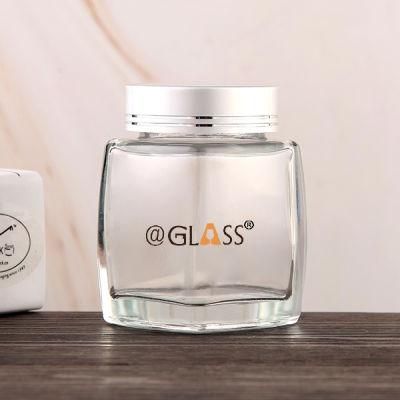 550ml Packing Square Glass Jar with Screw Cap