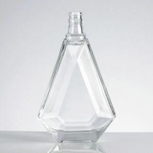 Crystal Empty 500ml 700ml 750ml Wine Glass Bottle, Liquor Bottle for Rum Tequlia Spirit