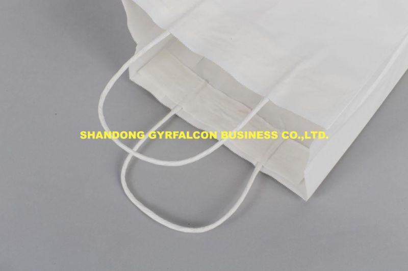 Hot Sale Customized Logo Printed Kraft Paper Shopping Bag