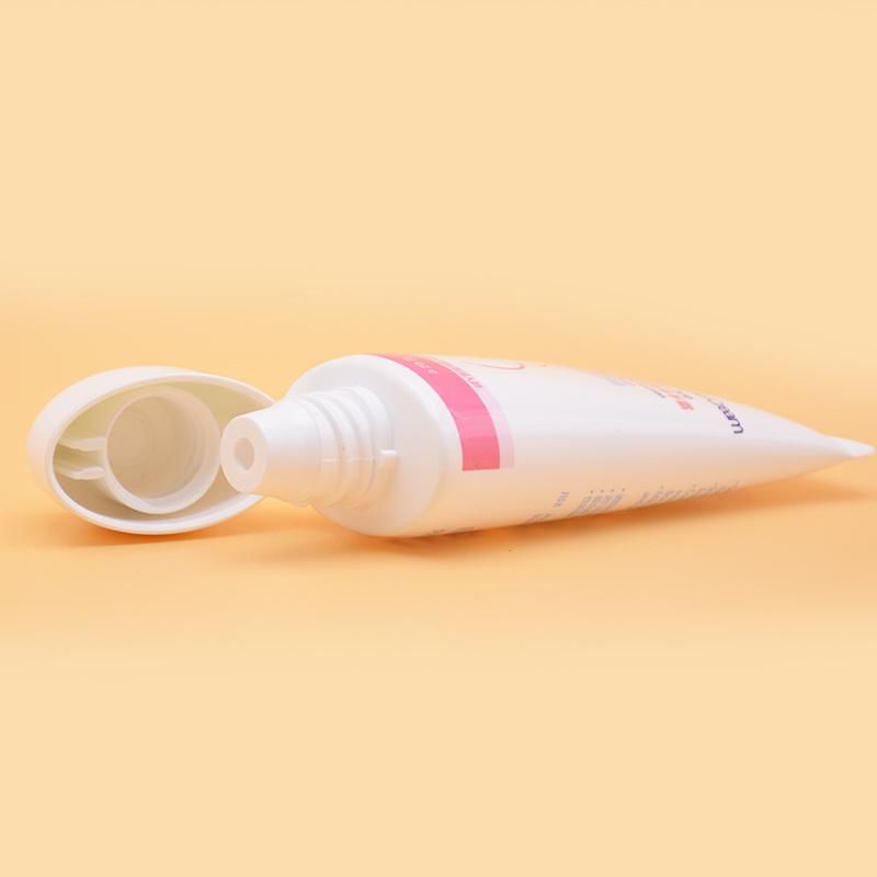 Gloss Finish Empty Cosmetic Plastic Oval Tube Packaging