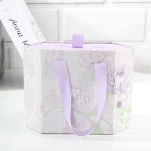 Fabric Pattern Hexagonal Drawer Gift Box Creative Gift Box