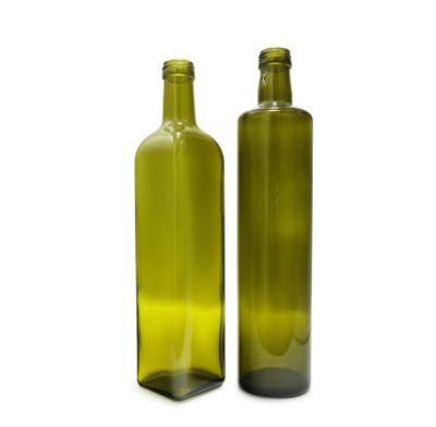 Dorica Marasca Flint Empty Glass Bottles for Olive Oil With100ml 150ml 250ml 500ml 750ml 1L