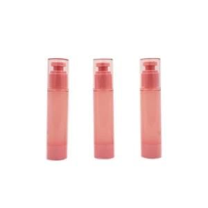 30ml 50ml 100ml Skin Care Packaging Cosmetic Pink Airless Pump Bottle