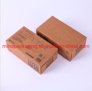 Factory Wholesale Custom Printing Disposable Folding Brown Kraft Paper Tissue Box