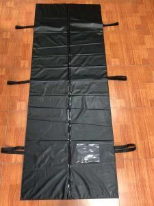 PEVA/PE Medical Biodegradable Body Bags Bag with Zipper Six Handles Hot Welding No Leakage