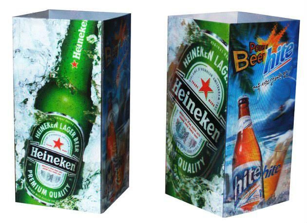 Factory Price 3D Lenticular PP Plastic Packaging Box with Logo