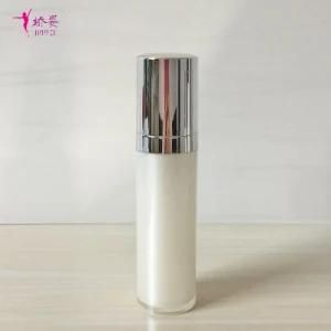 120ml Round Straight Lotion Bottle with Top Flat for Skin Care Packaging