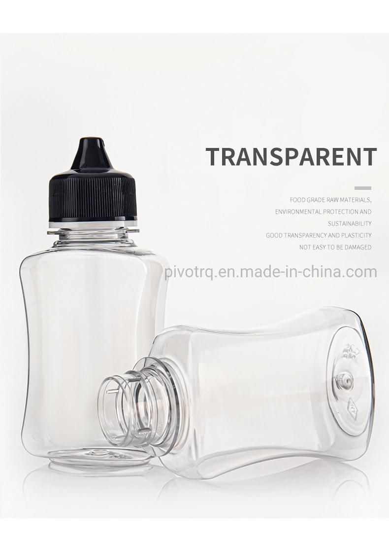 250g 500g Plastic Honey Bottle with PP Caps for Honey Packaging