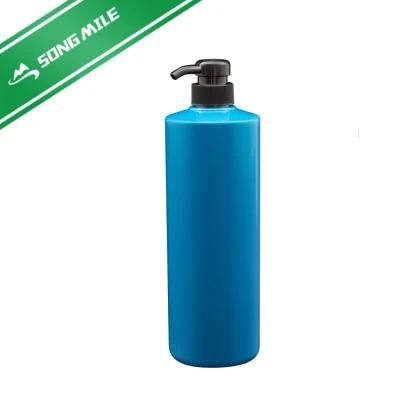 Empty Shampoo Bottle Clear Pet Plastic Bottle with Pump Dispenser