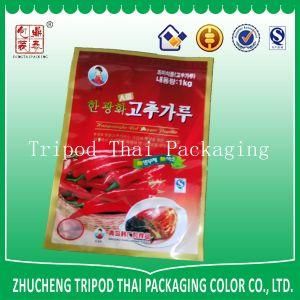Korea Hot Pepper Plastic Bag in Pet/CPP Material