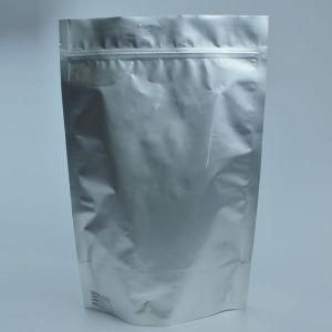 Silver Resealable Aluminum Foil Coffee or Tea Packaging Bags
