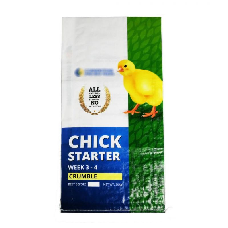 New Animal Feed Sack for Pig Plastic Chicken Animal Feed Packaging Bags