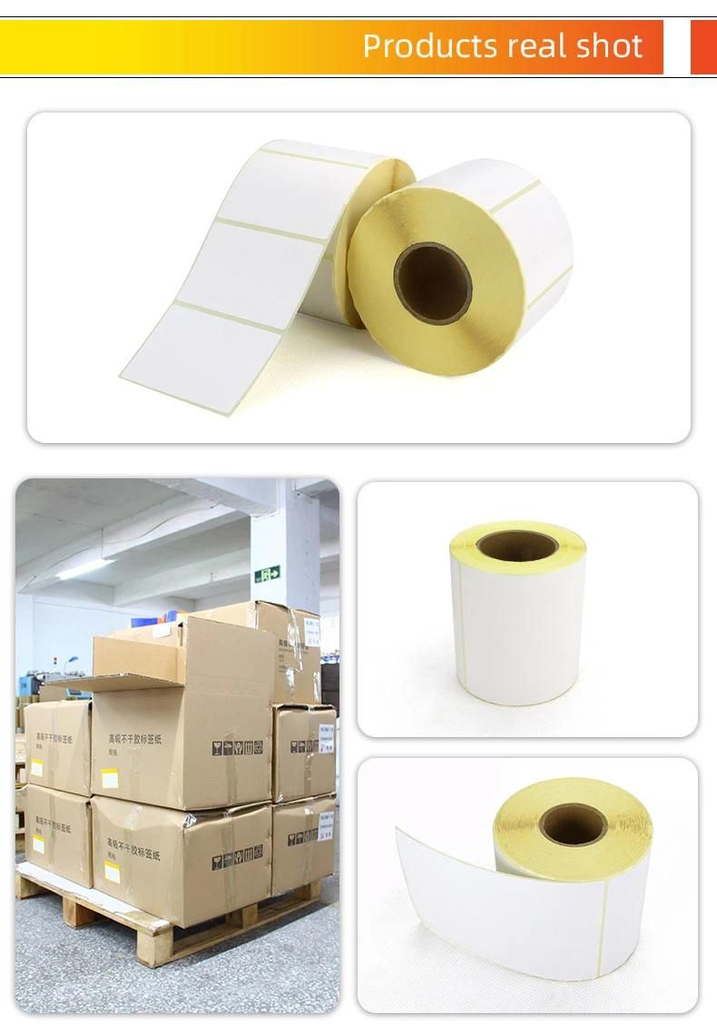 Waterproof Thermal Label Rolls Supermarket Thermal Weighing Scale Price Labels