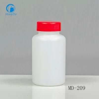 Screw Cap 150ml HDPE White Round Bottle MD-725
