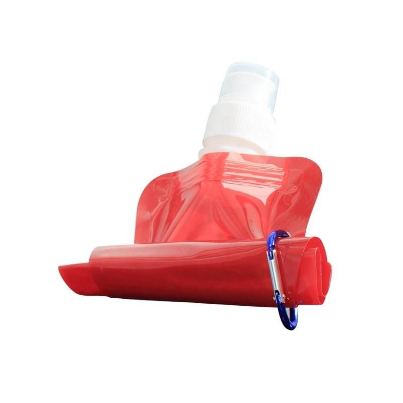 Custom Printed High Quality Doypack Plastic Folding Reusable Water Spout Pouch