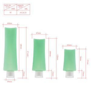 Factory 95ml/55ml/35ml/ Silver Coating Foundation Container Cosmetic Plastic Packaging